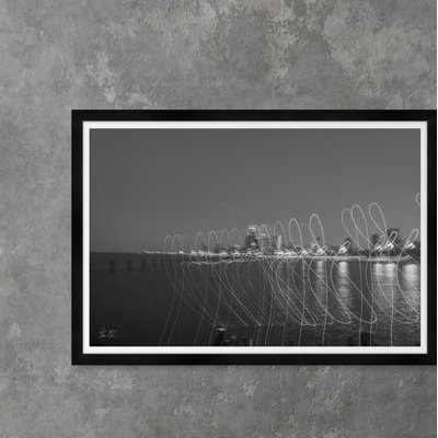 Chicago Swirl - Photographie avec cadre photo