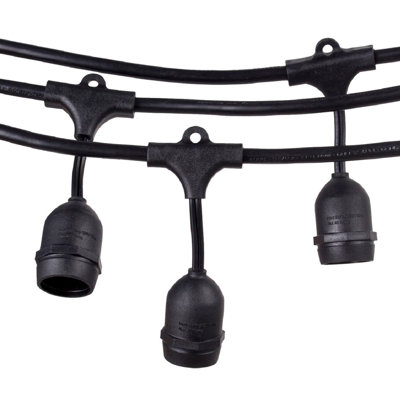 Jace Outdoor 15 - Bulb 48'' Plug-in Cord String Light