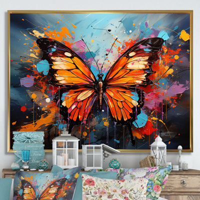 " Butterfly Graffiti Style I "