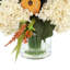 Fall Arrangement with Hydrangeas and Thistle-967293602