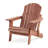 Oversized Outdoor Wooden Folding Adirondack Chair-939523632