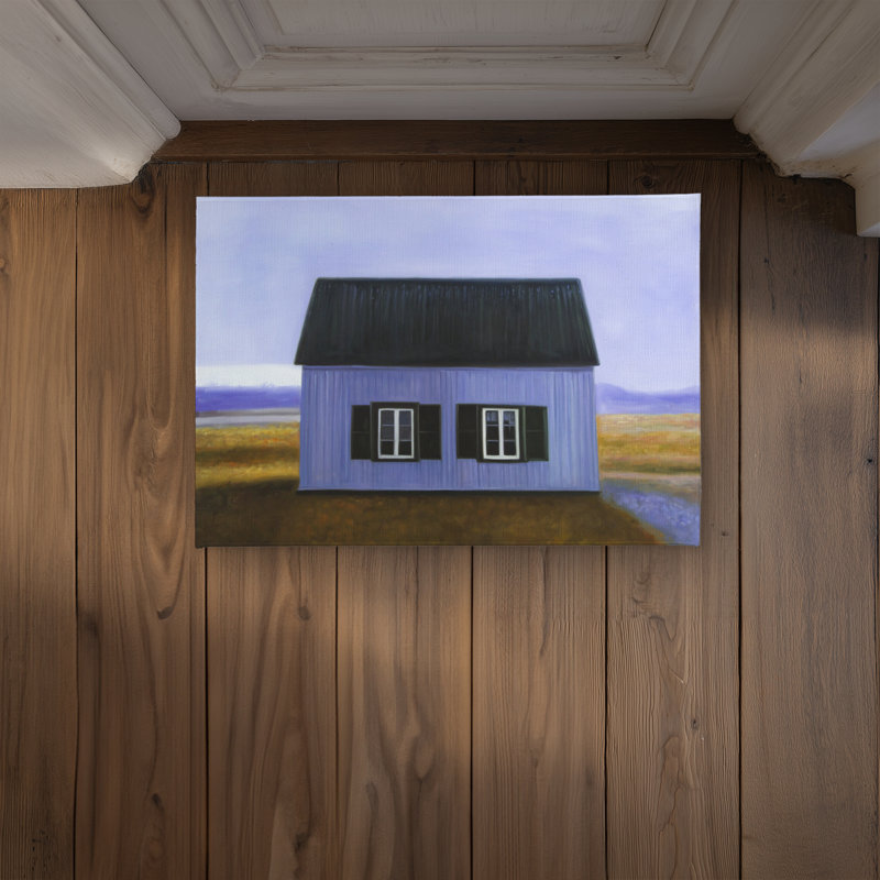 Blue Barn Rustic Indoor Outdoor Door Mat - Home Decor