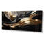 Marbre captivant doré et noir II - art abstrait sur toile marbrée-201721214-220930412-259371799