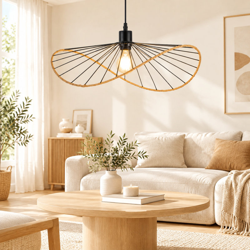 1 - Light Stainless Steel Bell Pendant