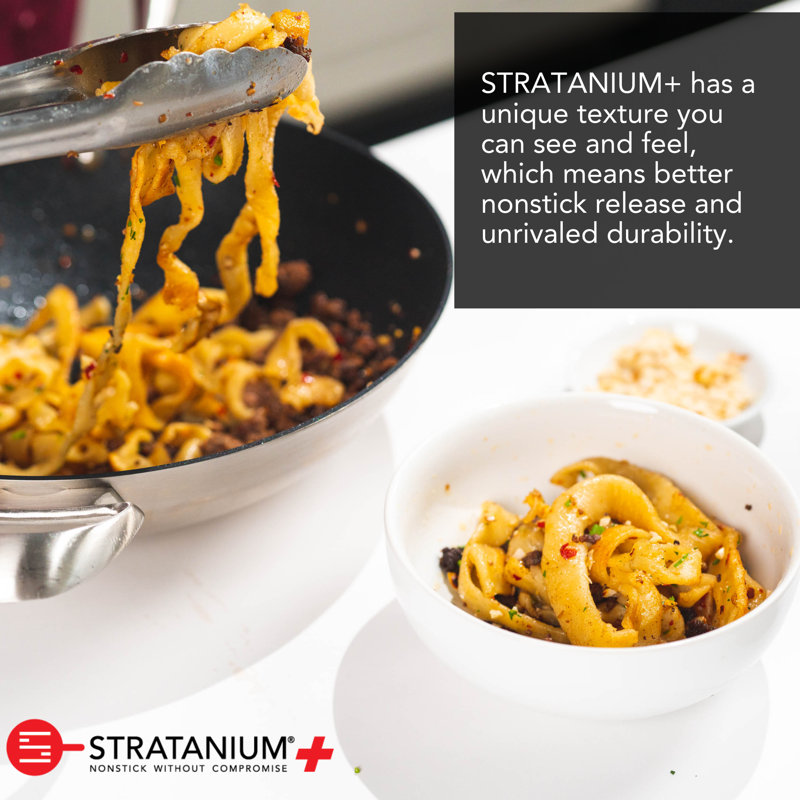 SCANPAN Haptiq 12.5'' Non-Stick Aluminum Wok