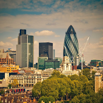 London City - photographie sur toile tendue