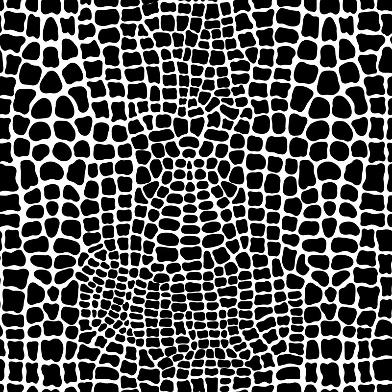 «Chrystie Alligator Skin», impression sur toile, H 12 po x l 12 po