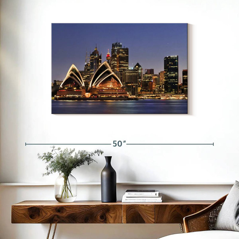 Sirci illuminé Sydney, H 24 po x l 36 po