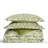 Acworth Green/Ivory Standard Cotton 3 Piece Duvet Cover Set-592673354