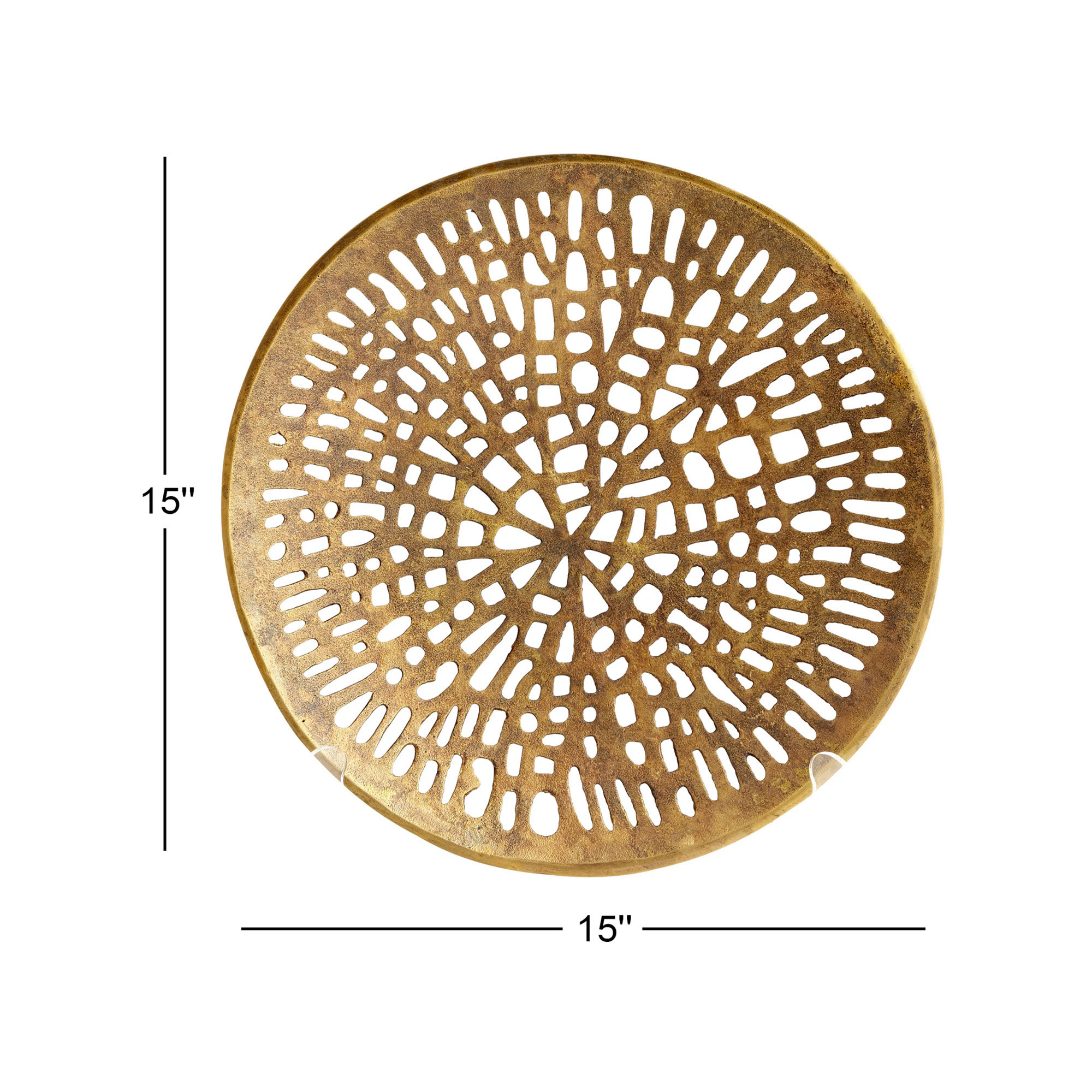 Metal Decorative Bowl, Small