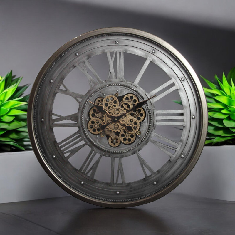 Parham Metal Wall Clock