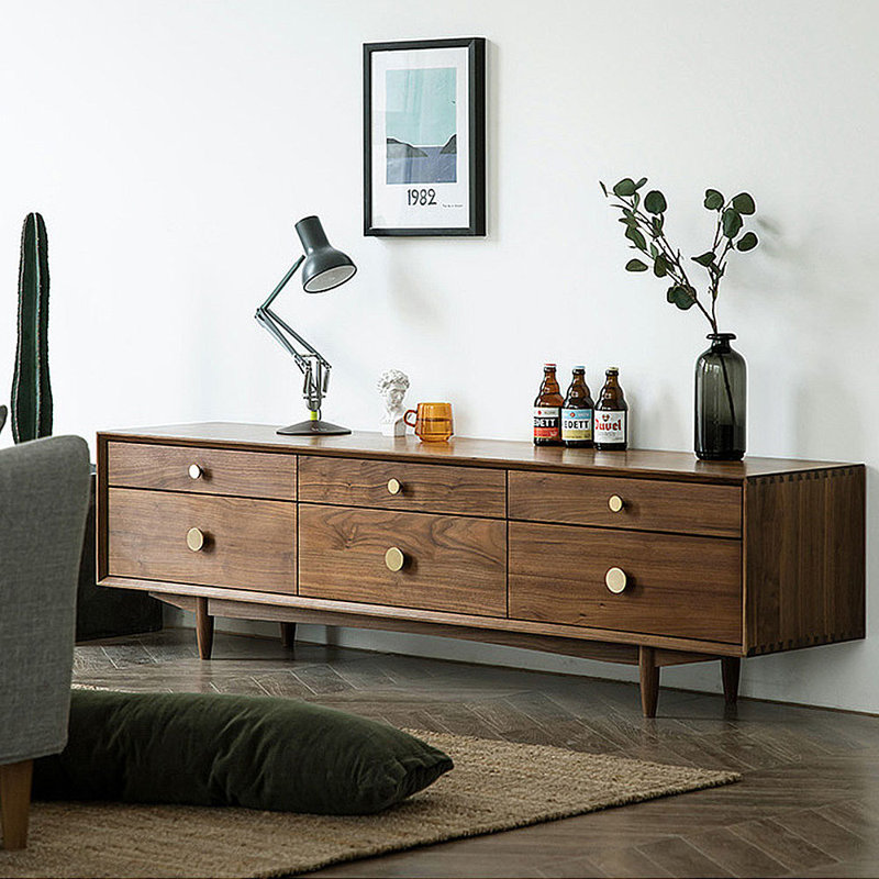 Armoire audiovisuelle moderne et minimaliste