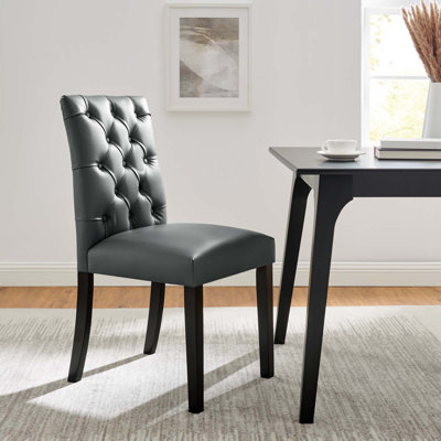 Ensemble de 2 chaises en vinyle Duchess par Modway
