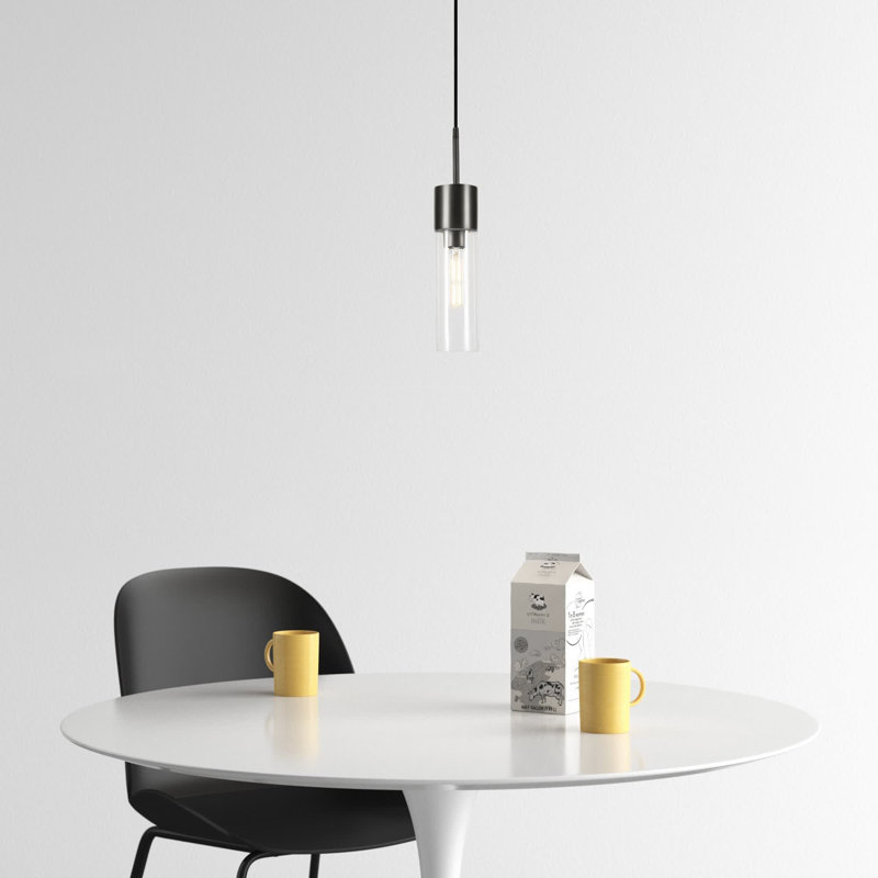 Hubbard 1 - Light Single Pendant, Brass, Seeded