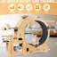 Cat Treadmill Wheel For Indoor Happiness - Creates A Joyful Exercise Experience Exerciser Enjoyment Smooth Rotation & Wide Base