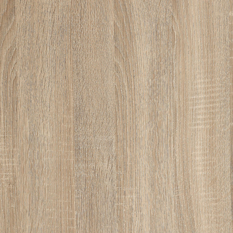 Table de bout en bois d'ingénierie brun clair Miller