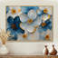 Mizuho Velvet Cherry Blossoms Blue Simplicity II - art mural grande fleur de cerisier-953013536-953013540-953013546