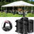 4Pcs 10L Canopy Water Weight Bag Waterproof Windproof Rectangle Heavy Duty Popping Canopy Tent Sun