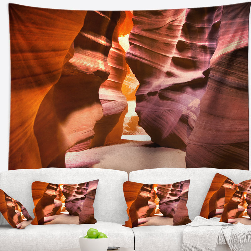Tapisserie brillante Antelope Canyon, H 32 po x l 39 po