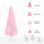 Arbre de Noël artificiel rose 5 pi