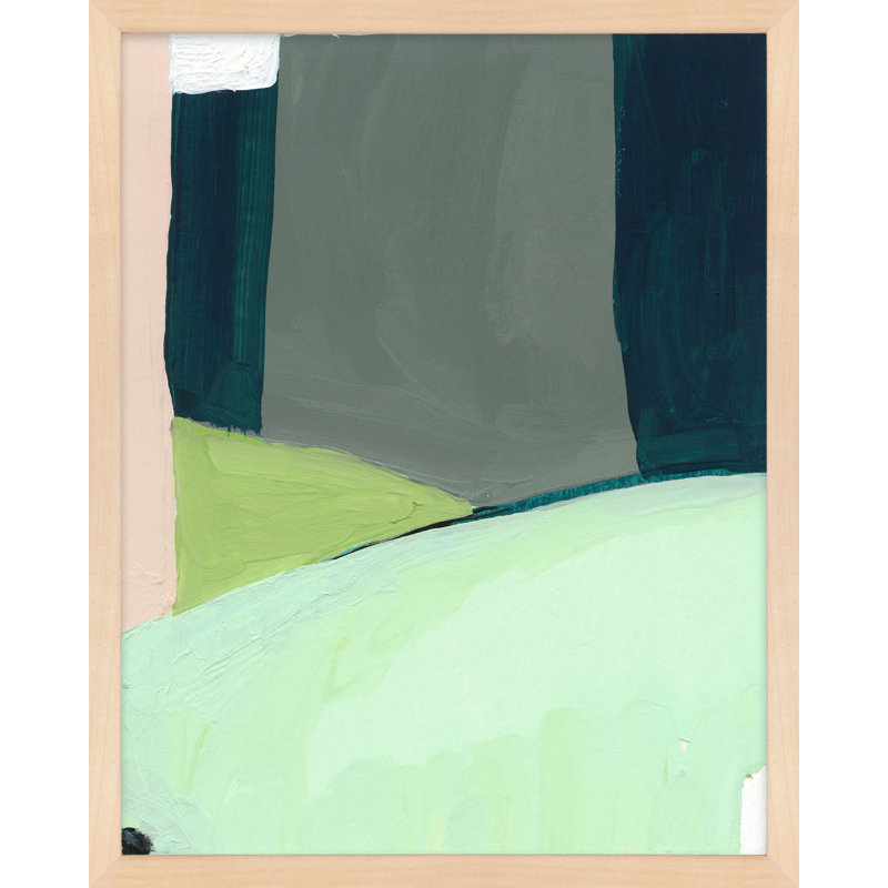 Into The HIlls I Print by Andrea Stokes, Maple Framed, 30" W x 38" H