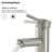 Single-handle Bathroom Faucet with Drain Assembly-97742739