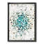 «Geometric Blue Spots II», reproduction d'art sur toile-51145599-51145606