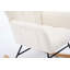 Chaise berçante rembourrée Modern-990239971