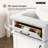 Velora 24 In. W X 22 In. D X 34 In. H Bath Vanity Cabinet Without Top In White Assembled
