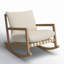 Aiken Teak Outdoor Rocker Chair-77761057