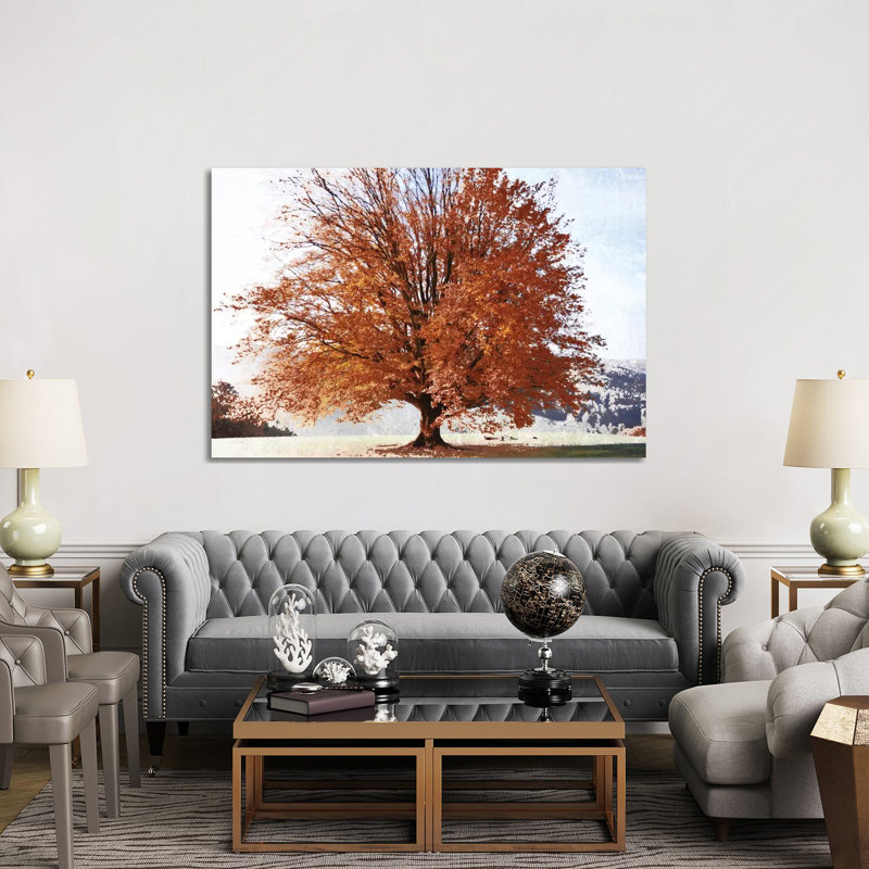 Season Of Fall by Irene Weisz - Wrapped Canvas Print, 152.5 cm H x 101.5 cm W