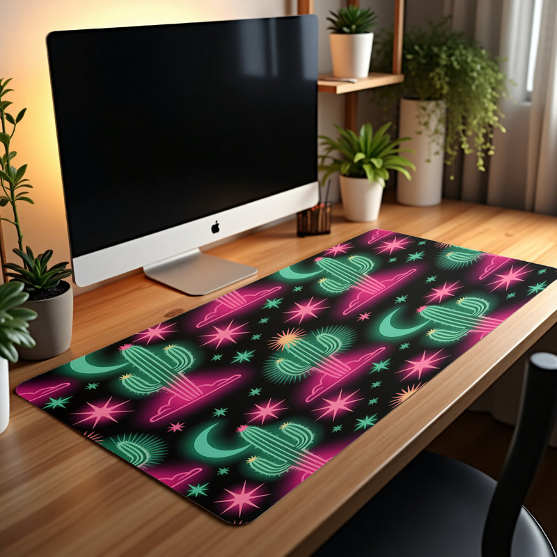 Polyester Desk Pad, 14.4x12.1