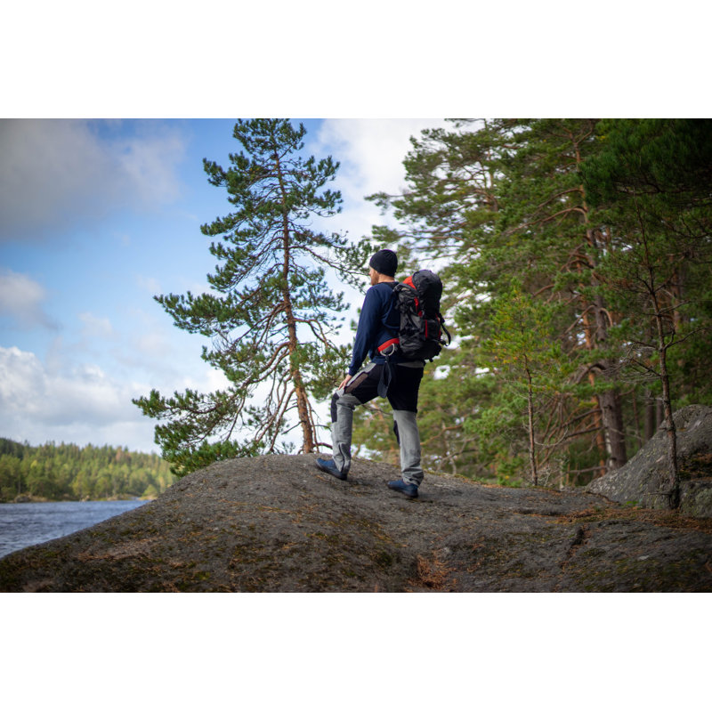 Man Hiking by Almir Abdulah - Wrapped Canvas Print, 81cm H x 122cm W