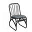 Chaises de salle à manger d'extérieur en osier avec coussin lavable PE-407569790