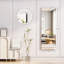 Miroir de porte pleine longueur 47 po x 16 po avec cadre en alliage d'aluminium-274763651