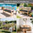 Outdoor Bench Cushion Waterproof Fade Resistant Patio Furniture Cushions With Handle For Sofa And Chair