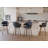 26"  Modern Upholstered Swivel Leather Counter Stools With Curved Seat And Back-2105641121