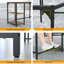 Table de bureau en L 56,9 po avec tablettes-1023504406
