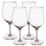 Entrée Set/4 16 oz Crystal Red Wine Stemmed Wine Glasses