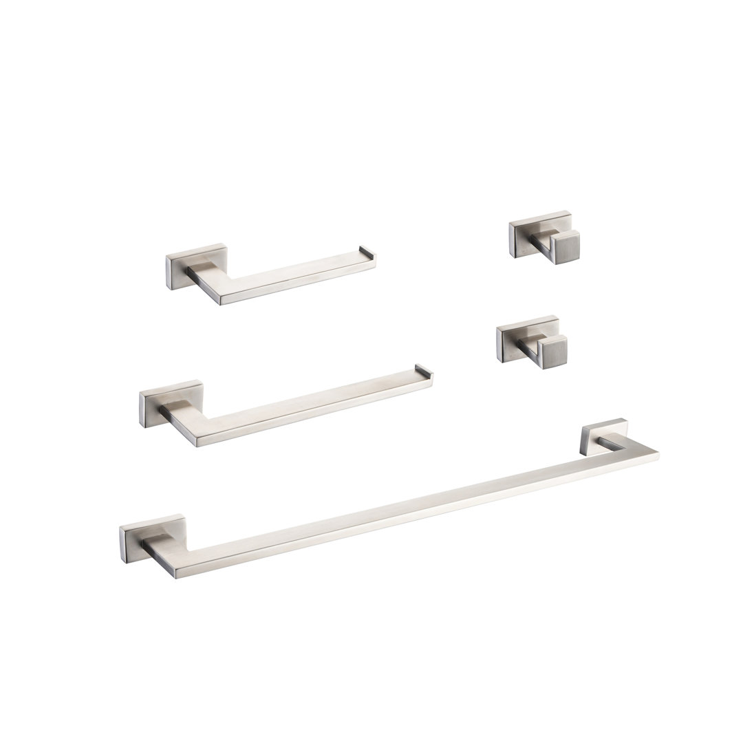 5-Piece Set Bathroom Hardware Sets KISRAIS 