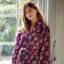 100% Standard Cotton Mid-Calf Bathrobe with Pockets-75051859