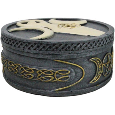 Boîte ronde décorative Wicca Celtic Knotwork