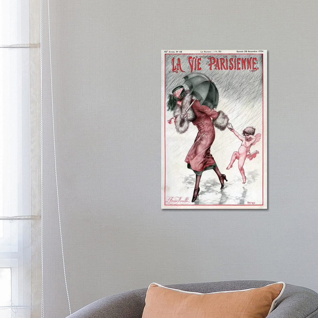 1924 La Vie Parisienne Magazine Cover by The Advertising Archives - Gallery-Wrapped Canvas Giclée