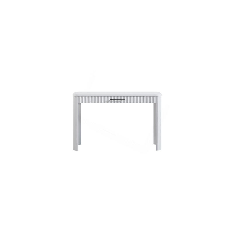 Bureau d'ordinateur blanc