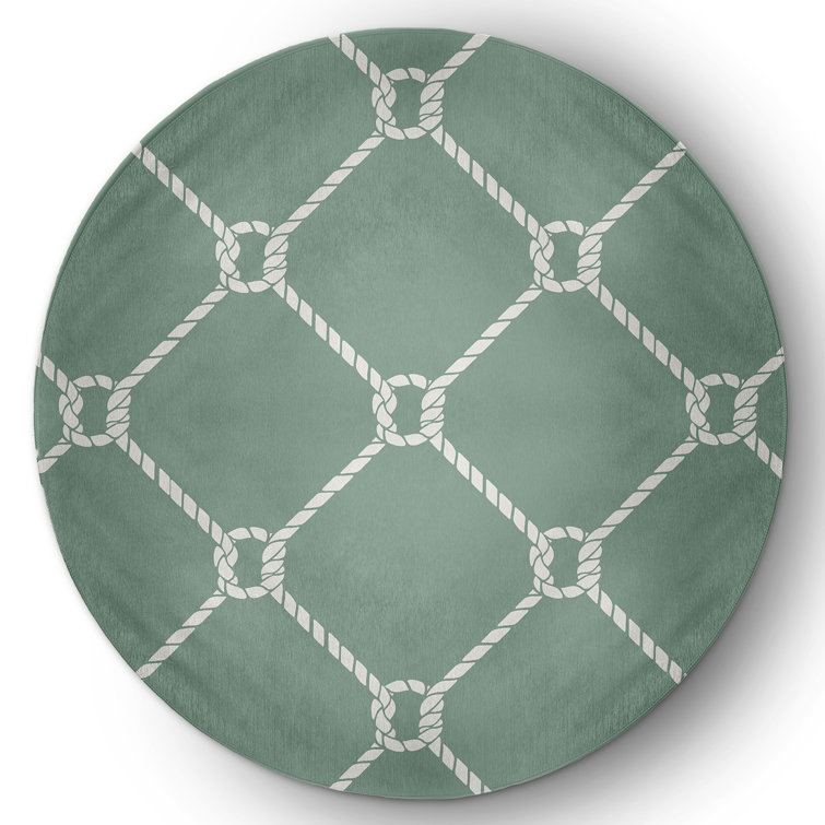 Chenille Geometric Indoor Rug