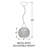 Arabelle 5" Single Globe Pendant