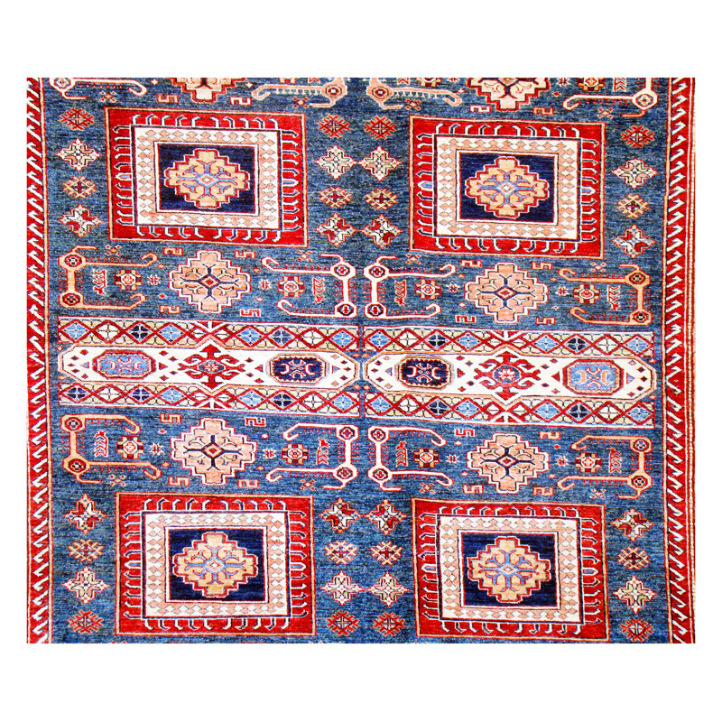 Hand-Knotted High-Quality Area Rug, Rectangle 8'3" x 9'6"