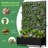 Treytin Metal Planter Box with Trellis and Wheels -1601531366-1579144175