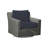 Rustic Woven Swivel Lounge And Speaker Slate Gray-827776998-827764991-918364040