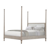 Markos Upholstered Poster Bed